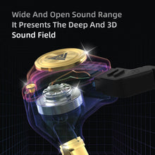 Load image into Gallery viewer, Wired Headphones With Mic, HiFi Subwoofer Noise Cancelling Wired Earphones for Game Sports