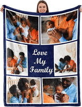 गैलरी व्यूवर में इमेज लोड करें, Personalized Mom Blanket, Mom Letter Blanket, Gift For Mom, Mom Birthday Gift, Gifts For Her