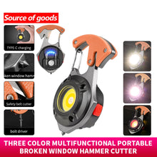Load image into Gallery viewer, Multifunction Keychain Flashlight