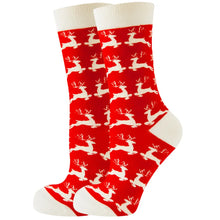 Load image into Gallery viewer, 2023 Women's Christmas Socks Fun Xmas Santa Claus Tree Snowflake
