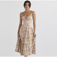 Load image into Gallery viewer, Elegant Solid Suspenders Dress Women Fashion Slim Lace Up Sleeveless Dresses 2023 New Summer Chic Female Club Party Vestidos