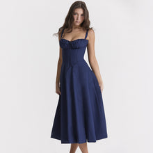 Load image into Gallery viewer, CARMEN PRINT BUSTIER SUNDRESS