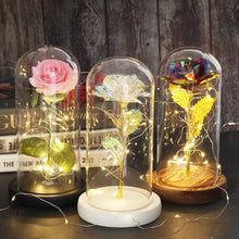 Load image into Gallery viewer, Galaxy Rose Artificial Flowers Beauty and the Beast Rose Wedding Decor Creative Valentine's Day Mother's Gift