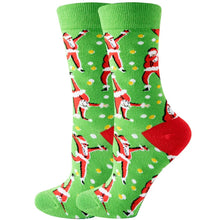 Load image into Gallery viewer, 2023 Women's Christmas Socks Fun Xmas Santa Claus Tree Snowflake