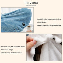 Load image into Gallery viewer, THE SNUG SHARKIE BLANKET