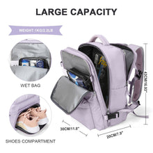 Load image into Gallery viewer, Women Large Travel Backpack Waterproof Hiking Rucksack