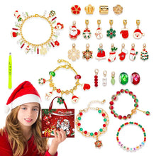Load image into Gallery viewer, DIY 24 Days Christmas Countdown Calendar Bracelets Set