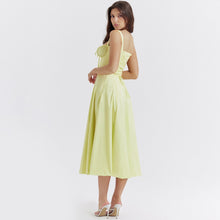 Load image into Gallery viewer, CARMEN PRINT BUSTIER SUNDRESS