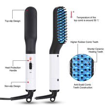 Load image into Gallery viewer, Beard Straightener Comb for Men