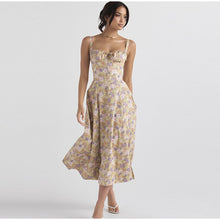 Load image into Gallery viewer, Elegant Solid Suspenders Dress Women Fashion Slim Lace Up Sleeveless Dresses 2023 New Summer Chic Female Club Party Vestidos