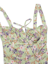 Load image into Gallery viewer, CARMEN PRINT BUSTIER SUNDRESS