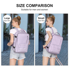 Load image into Gallery viewer, Women Large Travel Backpack Waterproof Hiking Rucksack