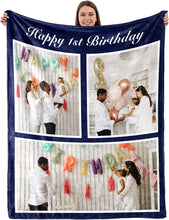 गैलरी व्यूवर में इमेज लोड करें, Personalized Mom Blanket, Mom Letter Blanket, Gift For Mom, Mom Birthday Gift, Gifts For Her