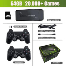 Load image into Gallery viewer, Video Game Console 2.4G Double Wireless Controller Game Stick