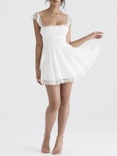 Load image into Gallery viewer, BLACK A-LINE MINI DRESS
