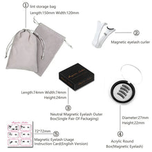 Load image into Gallery viewer, Premium Magnetic Eyelashes | Easy, Quick, Safe!