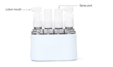 Load image into Gallery viewer, Mini Shampoo Dispenser Portable Travel Bottle Set