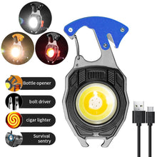 Load image into Gallery viewer, Multifunction Keychain Flashlight