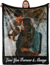 गैलरी व्यूवर में इमेज लोड करें, Personalized Mom Blanket, Mom Letter Blanket, Gift For Mom, Mom Birthday Gift, Gifts For Her