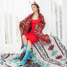 Load image into Gallery viewer, 2023 Women's Christmas Socks Fun Xmas Santa Claus Tree Snowflake