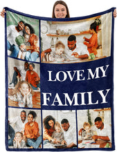 गैलरी व्यूवर में इमेज लोड करें, Personalized Mom Blanket, Mom Letter Blanket, Gift For Mom, Mom Birthday Gift, Gifts For Her
