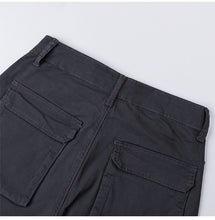 Load image into Gallery viewer, Adjustable Straight Fit Cargo Pants