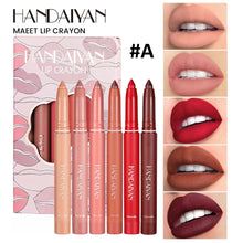 Load image into Gallery viewer, Rotating Sharpenable Matte Lipstick Pencils