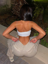 Load image into Gallery viewer, Adjustable Straight Fit Cargo Pants