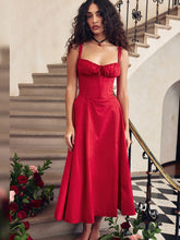 Load image into Gallery viewer, CARMEN PRINT BUSTIER SUNDRESS
