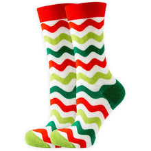 Load image into Gallery viewer, 2023 Women's Christmas Socks Fun Xmas Santa Claus Tree Snowflake
