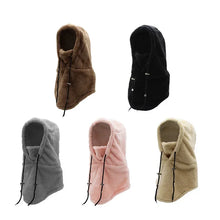 Load image into Gallery viewer, Winter Outdoor Sherp Hooded Sports Windproof Mask