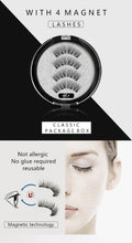 Load image into Gallery viewer, Premium Magnetic Eyelashes | Easy, Quick, Safe!