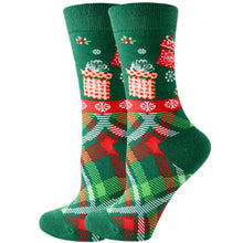 Load image into Gallery viewer, 2023 Women's Christmas Socks Fun Xmas Santa Claus Tree Snowflake