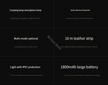 Load image into Gallery viewer, Nato multifunctional portable camping light