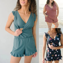 Load image into Gallery viewer, Swim Romper Built-in Bra👗Detachable bra cup