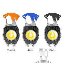 Load image into Gallery viewer, Multifunction Keychain Flashlight