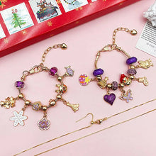 Load image into Gallery viewer, DIY 24 Days Christmas Countdown Calendar Bracelets Set