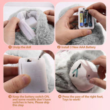 Load image into Gallery viewer, Breathing Bear Baby Soothing Otter Plush Doll Toy Baby Kids Soothing Music Baby Sleeping Companion Sound and Light Doll Toy Gift