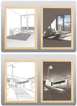 Load image into Gallery viewer, MODERN BEDSIDE PAINT LIGHTING WALL ART