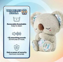 Load image into Gallery viewer, Cute Soothing Koala Bear Sleep Toys for Kids Baby Calming Anxiety Relief Breathing Koala Toy Sleep Buddy Plush Doll With Lights