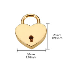 Load image into Gallery viewer, Customized Name Padlock Key Valentine's Day Love Lock Personalized Date Couple Keychain Key and Lock Fashion Jewelry Couple Gift