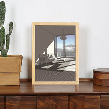 Load image into Gallery viewer, MODERN BEDSIDE PAINT LIGHTING WALL ART