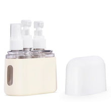 Load image into Gallery viewer, Mini Shampoo Dispenser Portable Travel Bottle Set