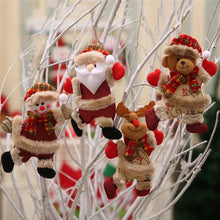 Load image into Gallery viewer, Dancing Santa Merry Christmas Ornaments Christmas Tree hanging toys