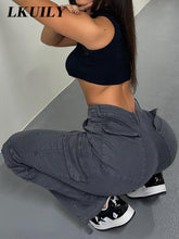 Load image into Gallery viewer, Adjustable Straight Fit Cargo Pants