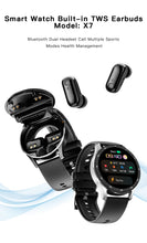 Load image into Gallery viewer, 2 IN 1 SMARTWATCH WITH EARPHONES
