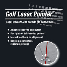Load image into Gallery viewer, LASERPUTT PRO™-Golf Putter Sight Portable Golf Lasers Putting Trainer ABS Golf Putt Putting Training Aim Improve Line Aids Corrector Tools
