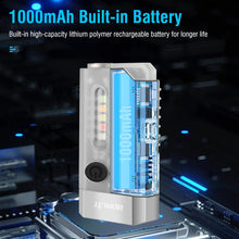 Load image into Gallery viewer, Small Powerful EDC Flashlight with Red UV Blue Light -Super Bright 1000LM