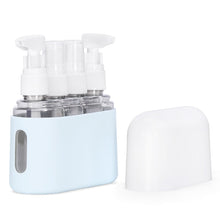 Load image into Gallery viewer, Mini Shampoo Dispenser Portable Travel Bottle Set
