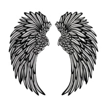 गैलरी व्यूवर में इमेज लोड करें, 1 PAIR ANGEL WINGS METAL WALL ART WITH LED LIGHTS